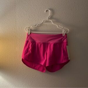 Size 6 Lululemon speed up MR short 4” lined